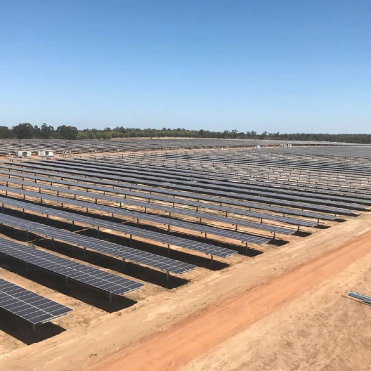 Molong Solar Farm (NSW), Winton Solar Farm (VIC), Goonumbla Solar Farm (NSW), Bluegrass Solar Farm, Chinchilla (QLD)